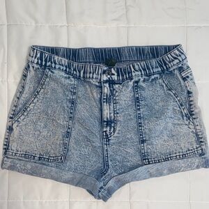 Denim Blue Women's Shorts